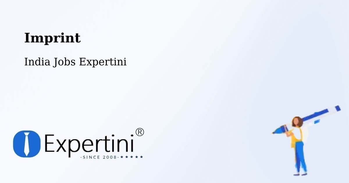Imprint – India - India Jobs Expertini