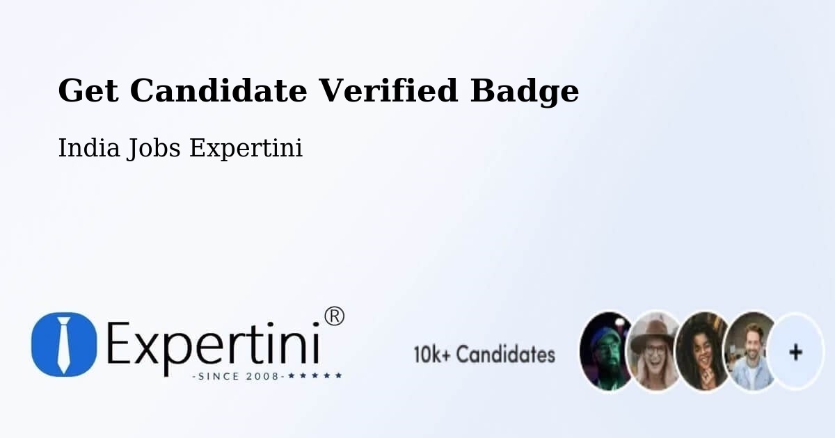 Get Candidate Verified Badge - India Jobs Expertini