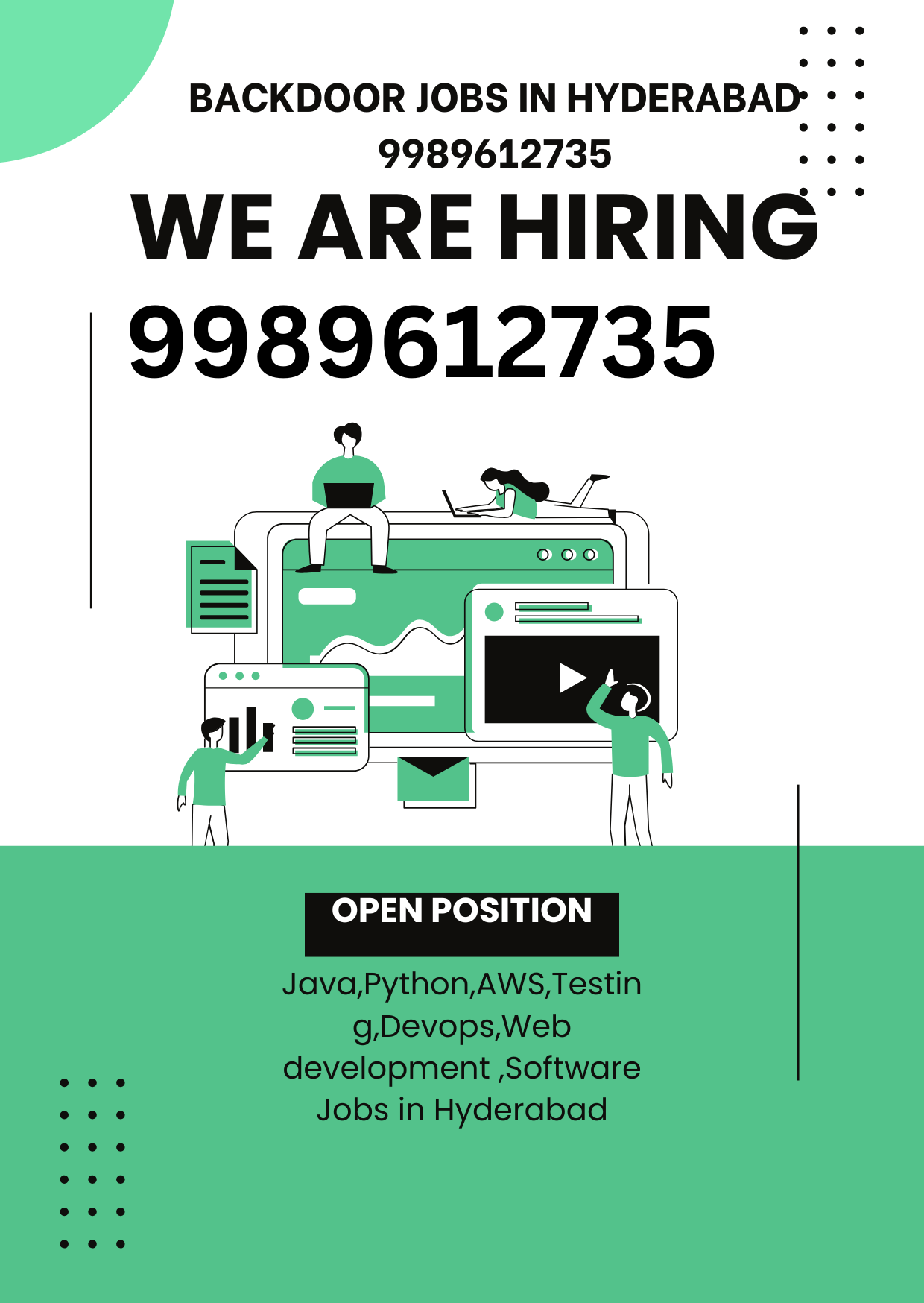 call for Jobs 99.89.61.27.35 hiring HUge Openings For Freshers Jobs in Hyderabad Job in Hyderabad
